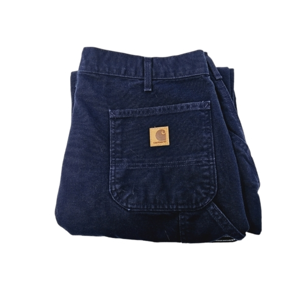 Carhartt Dungaree Fit Washed Duck Utility Work Pants‎ B11 MDT 38 X 32 Carpenter